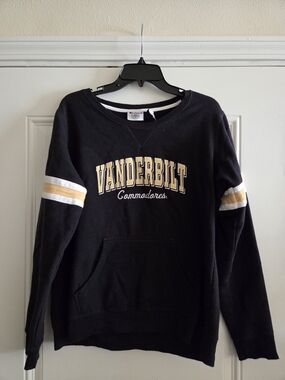 Champion Black Sweatshirt with Gold & White Trim